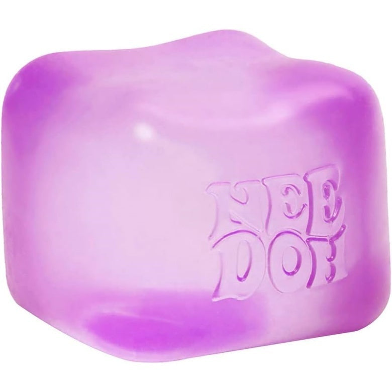 NeeDoh Nice Cube – Solid Squish – 3 Pack (Assorted)