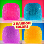 Schylling NeeDoh Gumdrop Textured Sensory Fidget Toy Colors May Vary (3 Pack)