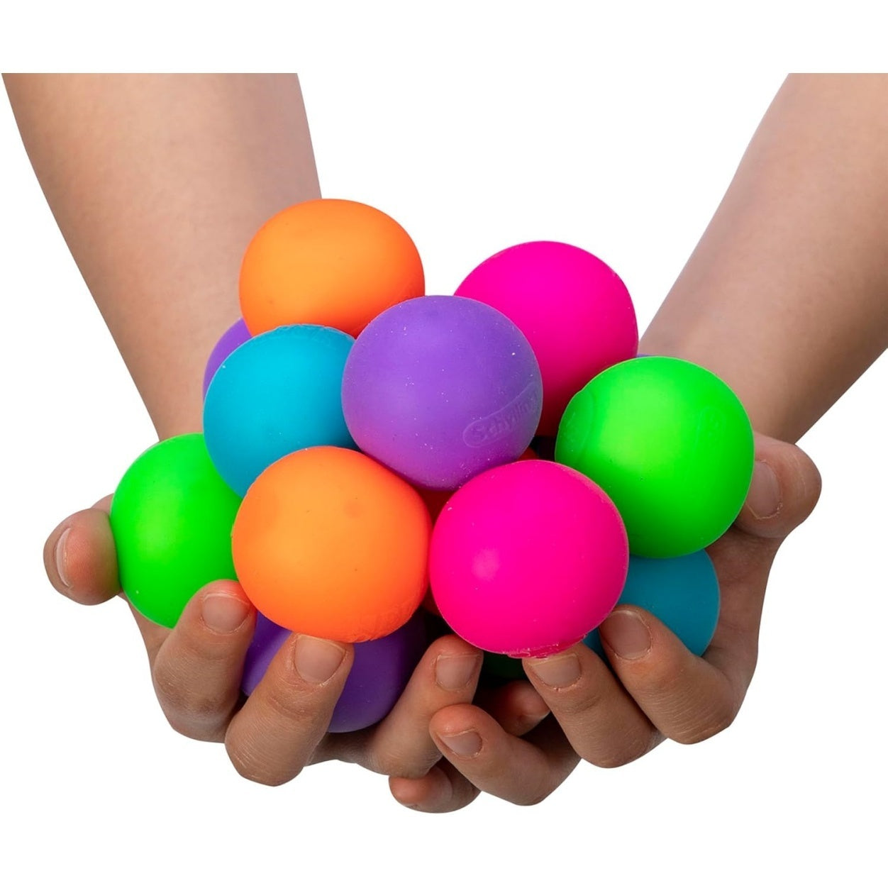 NeeDoh Teenie Globs – Mini Sensory Balls – 18 Pack