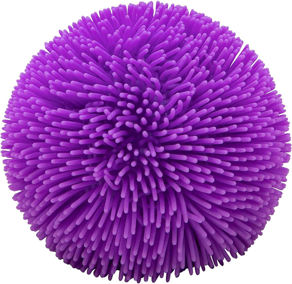 Nee-Doh Schylling Shaggy Groovy Glob! Squishy. Squeezy. Stretchy Stress Balls Neon Colors Gift Set Party Bundle – 3 Pack (Assorted Colors)