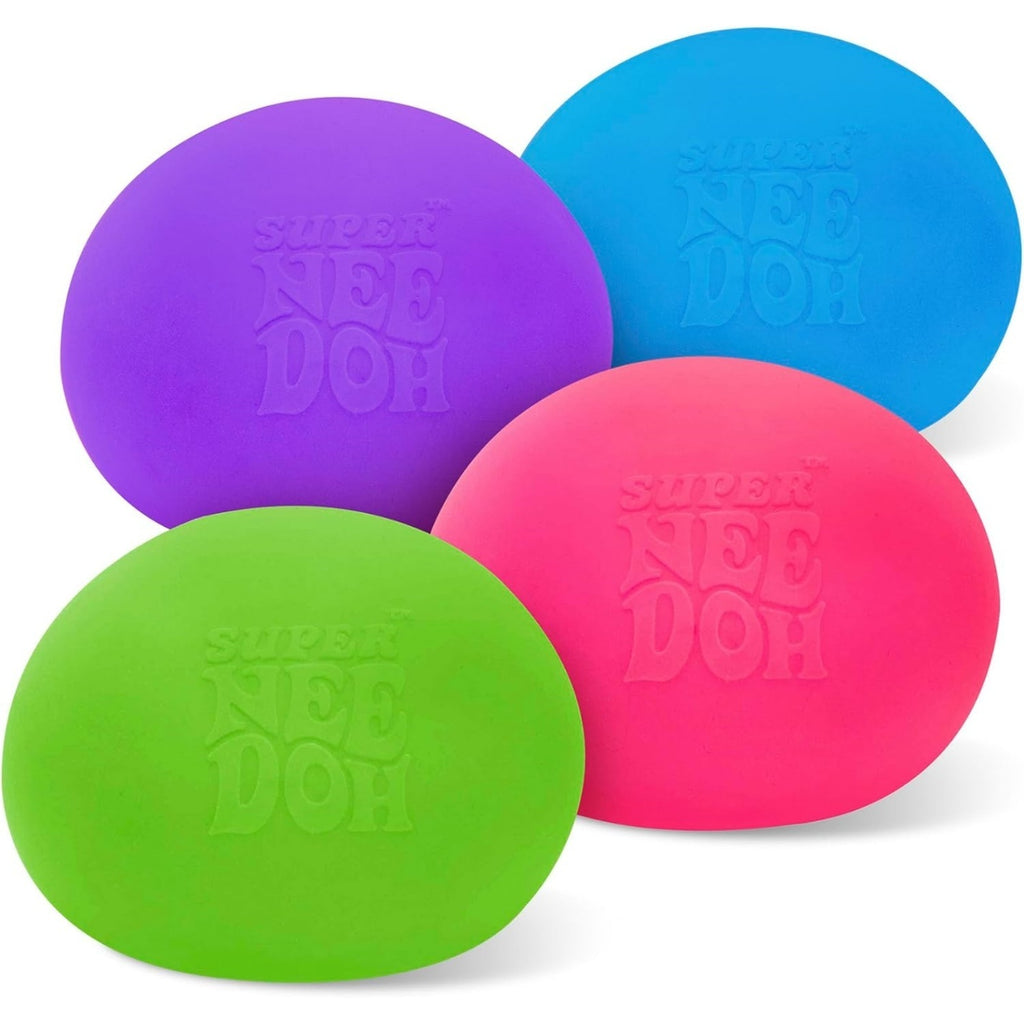 Super NeeDoh – Jumbo Stress Ball – 4.5” – Assorted