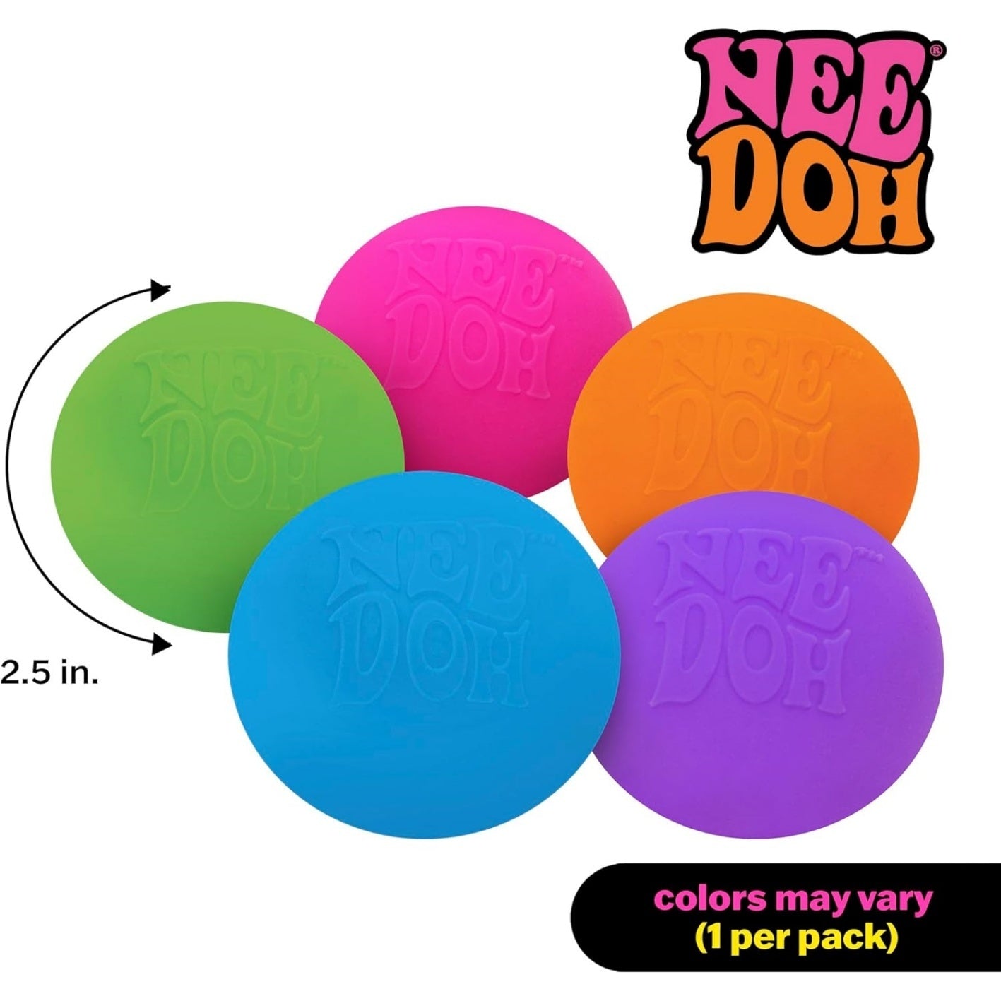 NeeDoh Original Sensory Ball – Assorted Colors