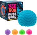 Schylling NeeDoh Fuzz Ball – Sensory Toy with a Velvet Texture and Soft Cloud Squish – Wavy Pattern You Can See and Feel – Ages 3 and Up – Color May Vary; One Per Pack (Wonder Waves)