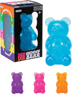 Schylling NeeDoh Gummy Bear – Sensory Fidget Toy with Jelly-Like Filling – 3.5″ Tall – Colors May Vary (Pack of 1)