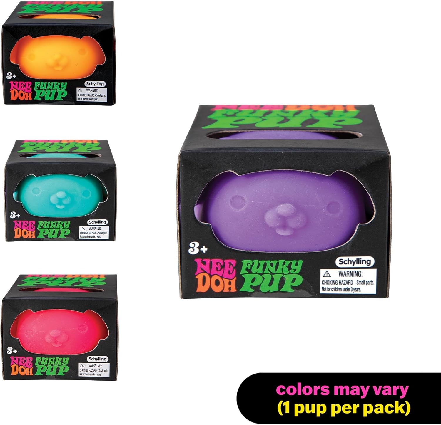 NeeDoh Funky Pups – One Dog Per Pack