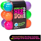 NeeDoh Teenie Globs – Mini Sensory Balls – 18 Pack