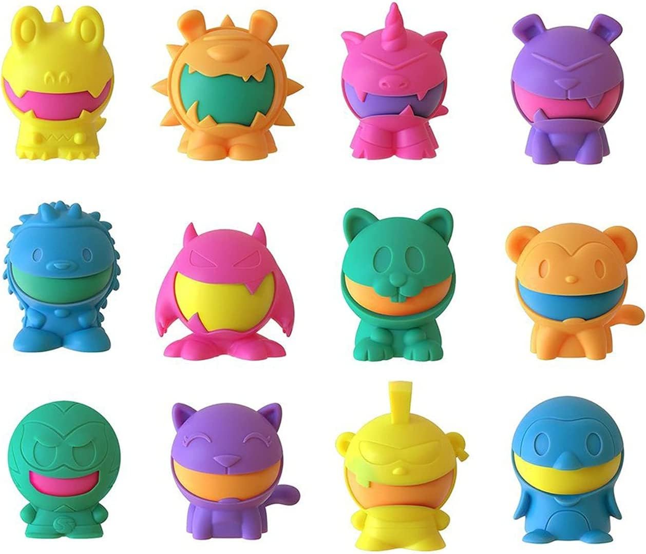 GrandeNero Squeezy. Stretchy-Dohjees Pop -Swap Teenie Nee Doh on The Inside (One Per Order)-Blind Box