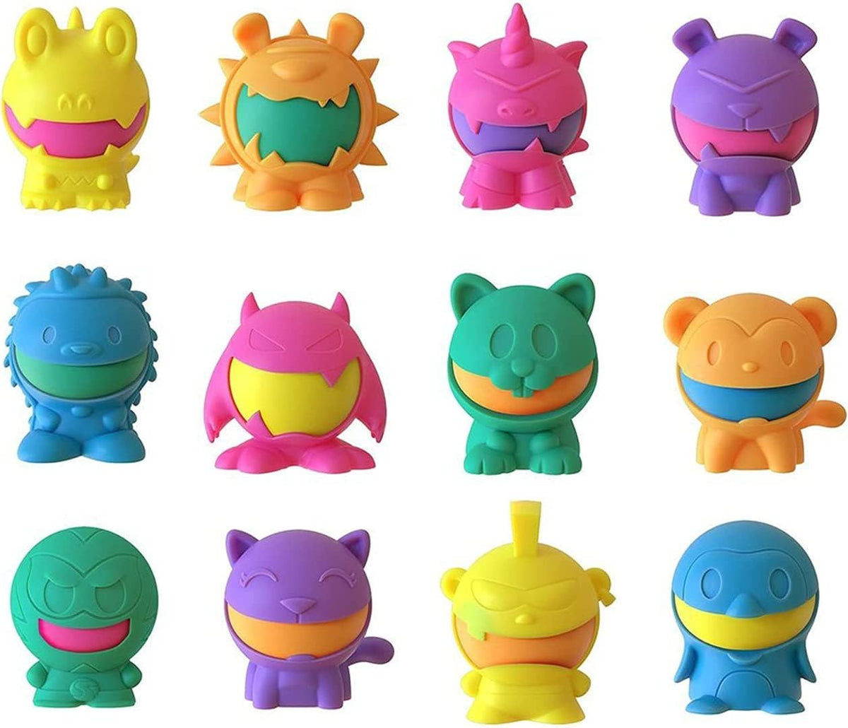GrandeNero Squeezy. Stretchy-Dohjees Pop -Swap Teenie Nee Doh on The Inside (One Per Order)-Blind Box
