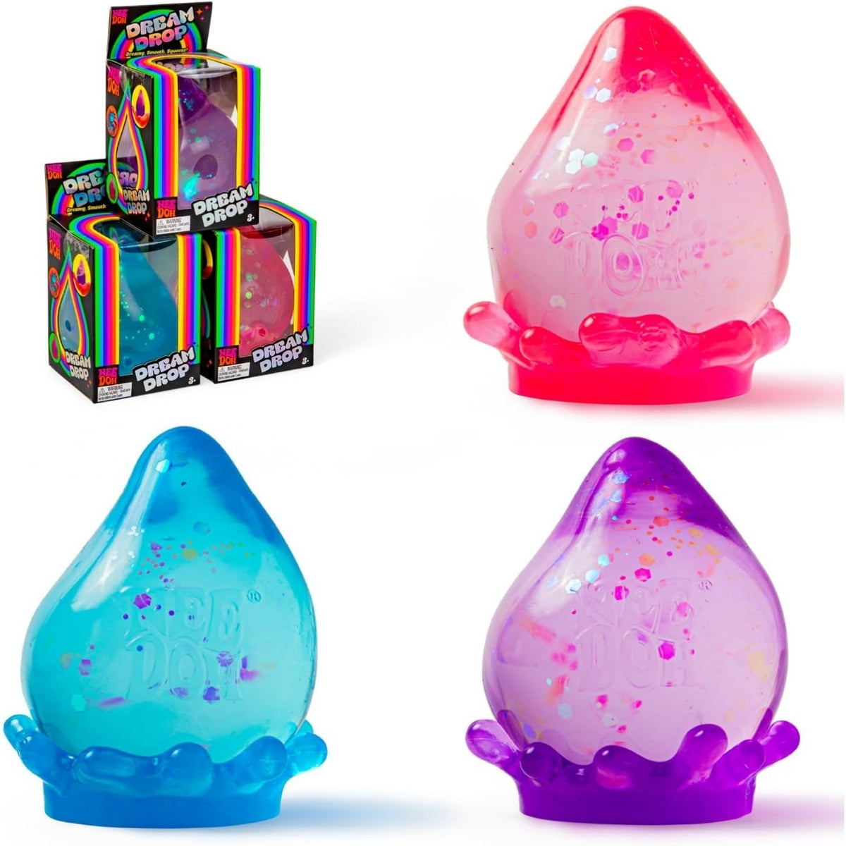 NeeDoh Nice Cube – Assorted – 1 Pack