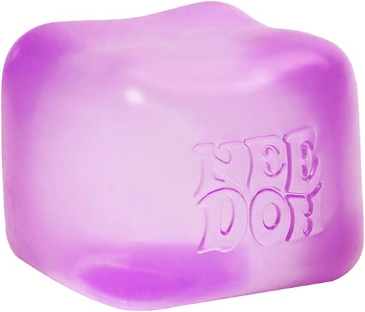 Schylling NeeDoh Nice Cube -Sensory Squeeze Toy with Super Solid Squish – 2.25″ Cube